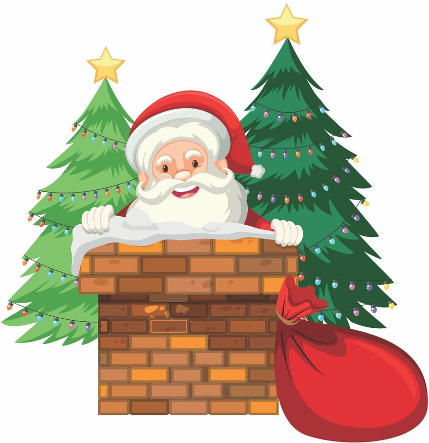 Santa claus clearance tree