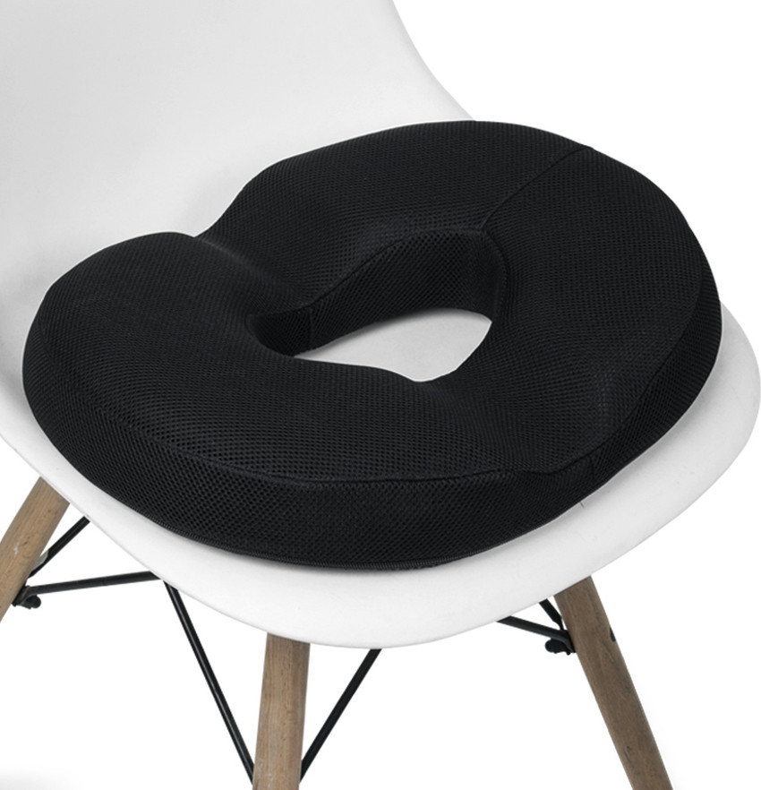 PharmEasy Premium Donut Seat Cushion for Piles with 100