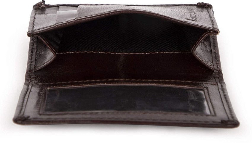 Buy online Brown Solid Leather Wallet from Wallets and Bags for Men by  Louis Stitch for ₹769 at 65% off