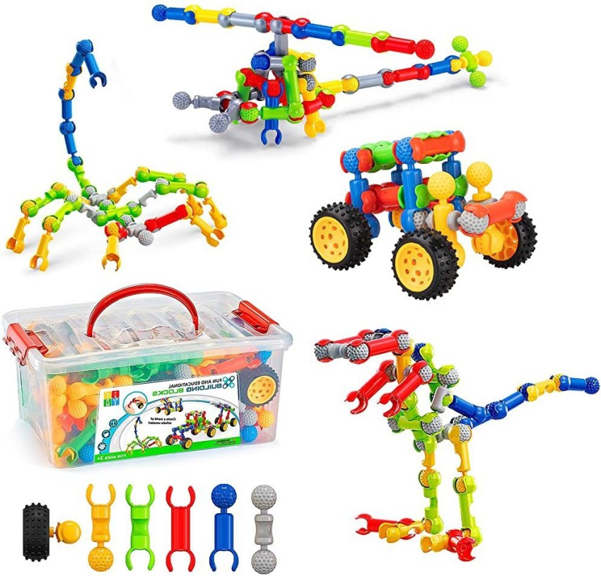 PicassoTiles STEM Learning Toys 201 Piece Building Block Kids