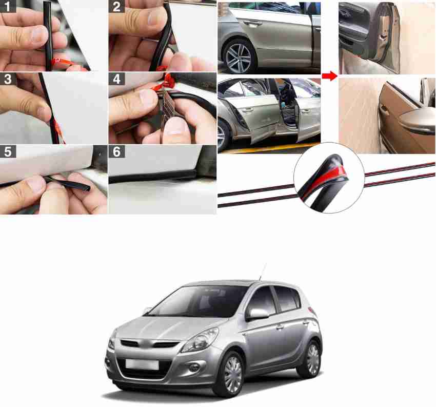 Für Hyundai i20 2008-2012 Edelstahl Chrom Türgriff Blenden Abdeckung 2