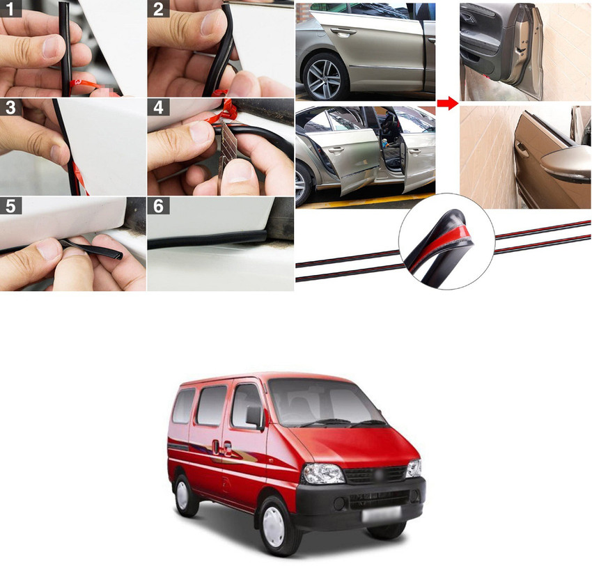 Interior car door panel clearance protection