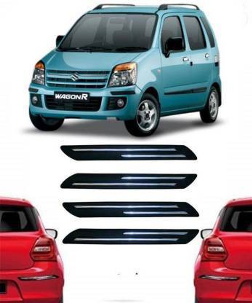 Wagon r hot sale bumper rubber guard
