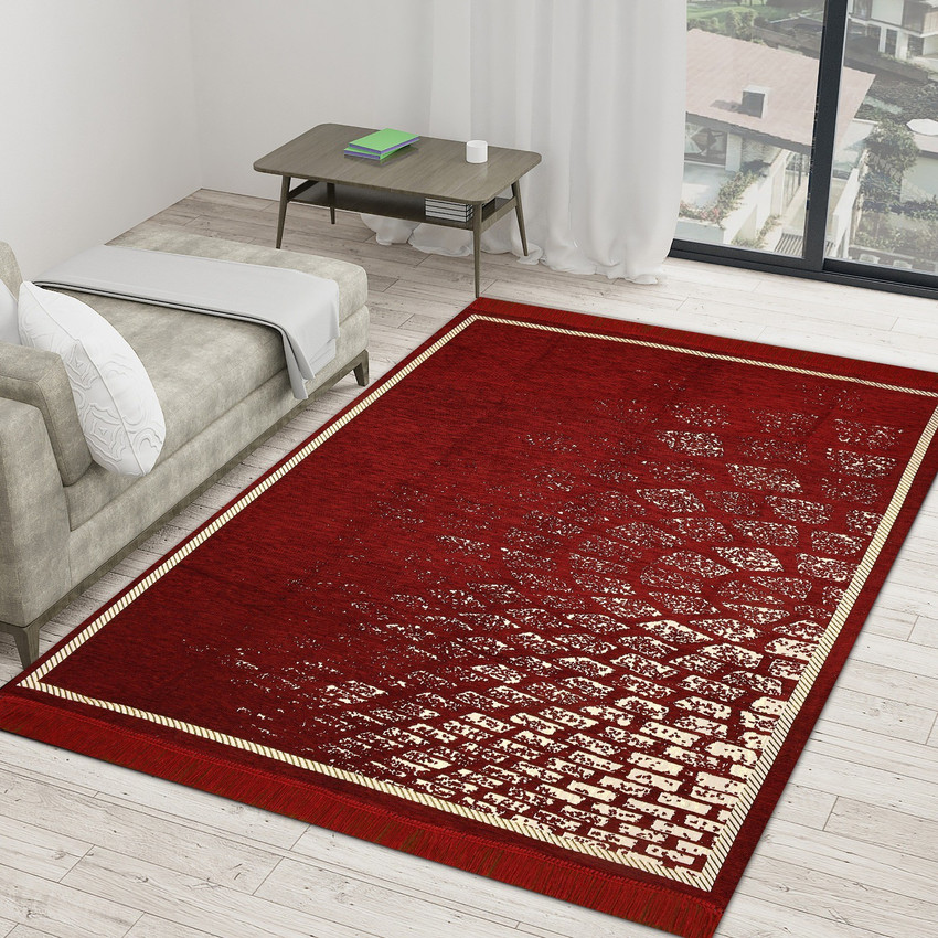 Flipkart SmartBuy Maroon Velvet Carpet Buy Flipkart SmartBuy