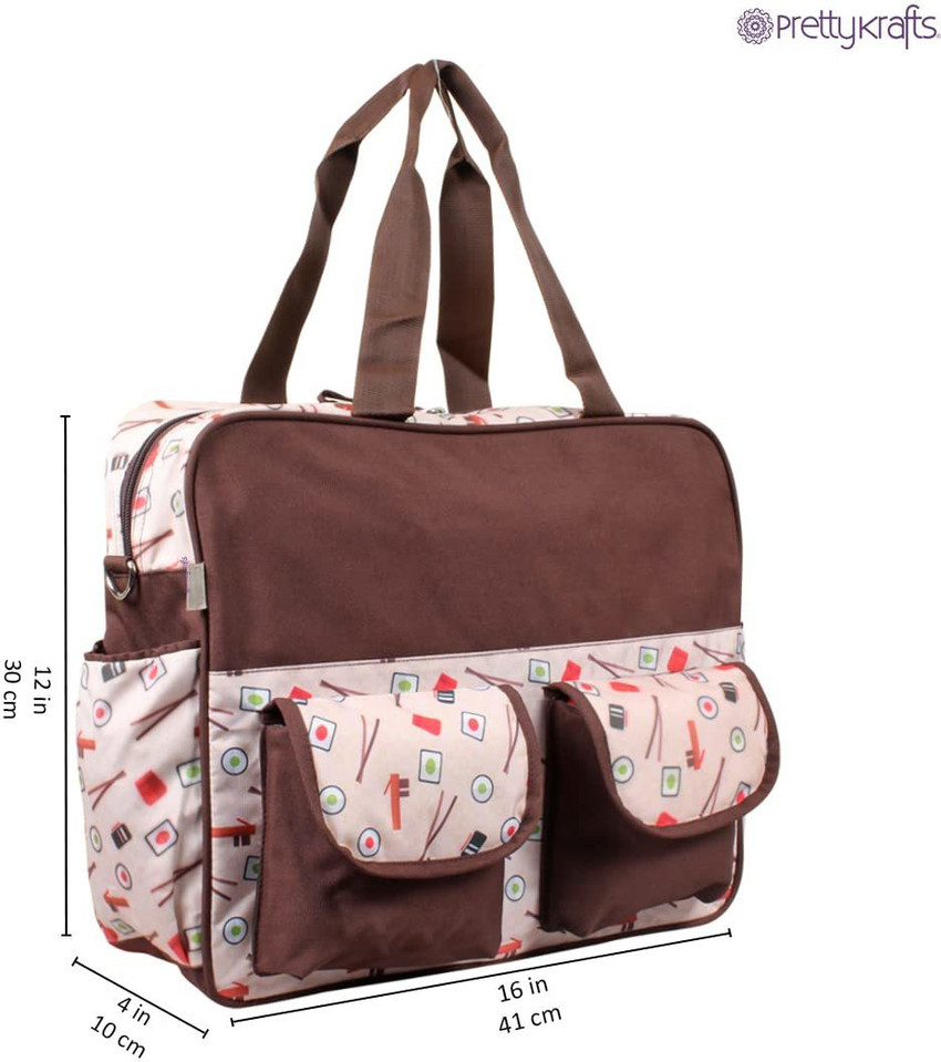 PrettyKrafts Newborn Baby Diaper Changing Mother Bag Baby Things