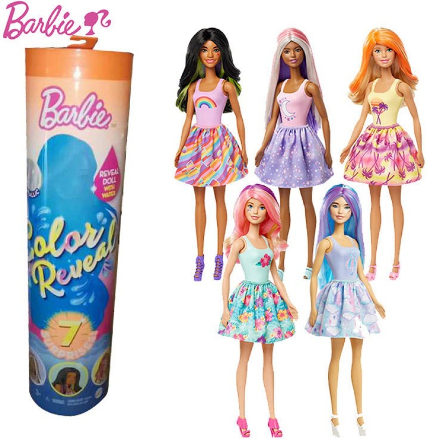 Barbie reveal colour discount doll