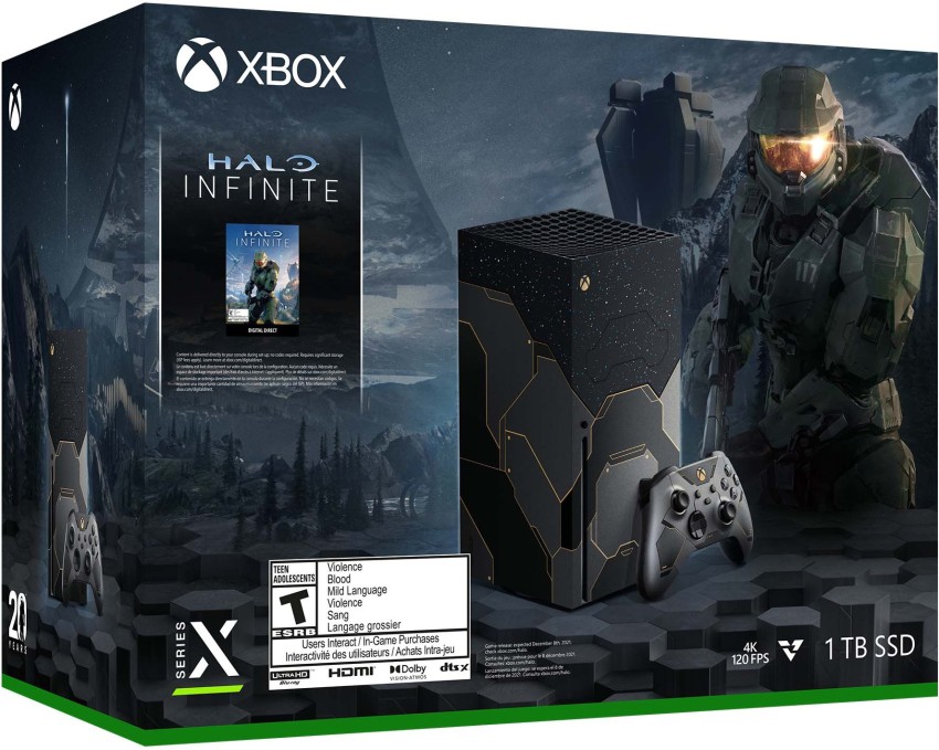 MICROSOFT Xbox Series X 1000 GB with Halo Infinite Game Digital