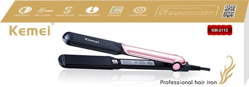 Kemei km 2113 hair straightener sale