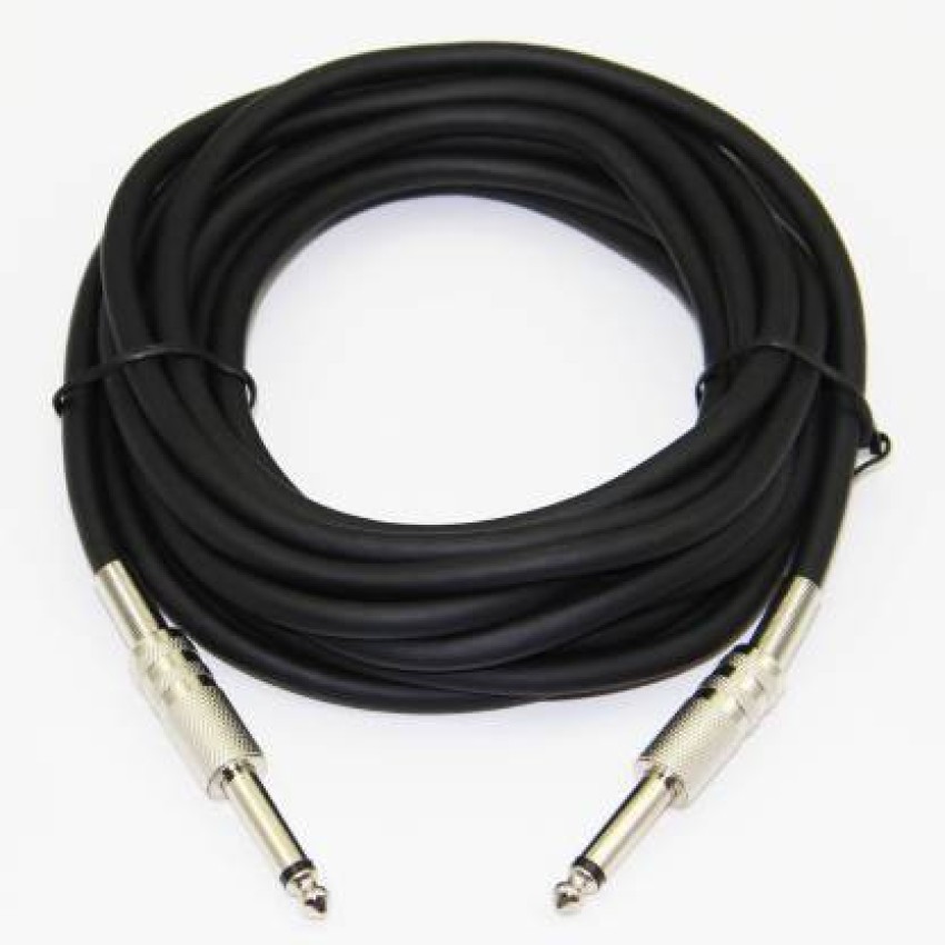Saviraj Instrument Cable Guitar Cables 6.35 mm To 6.35mm Plug Mono