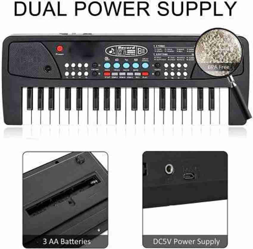 5 outlet key piano