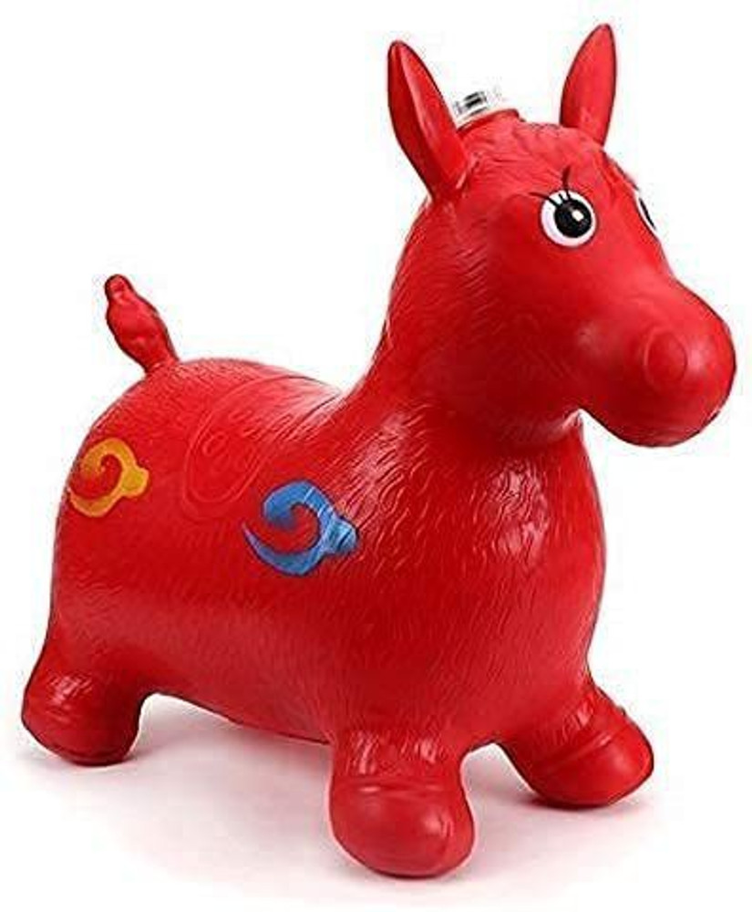 Bouncing riding hot sale horse toy