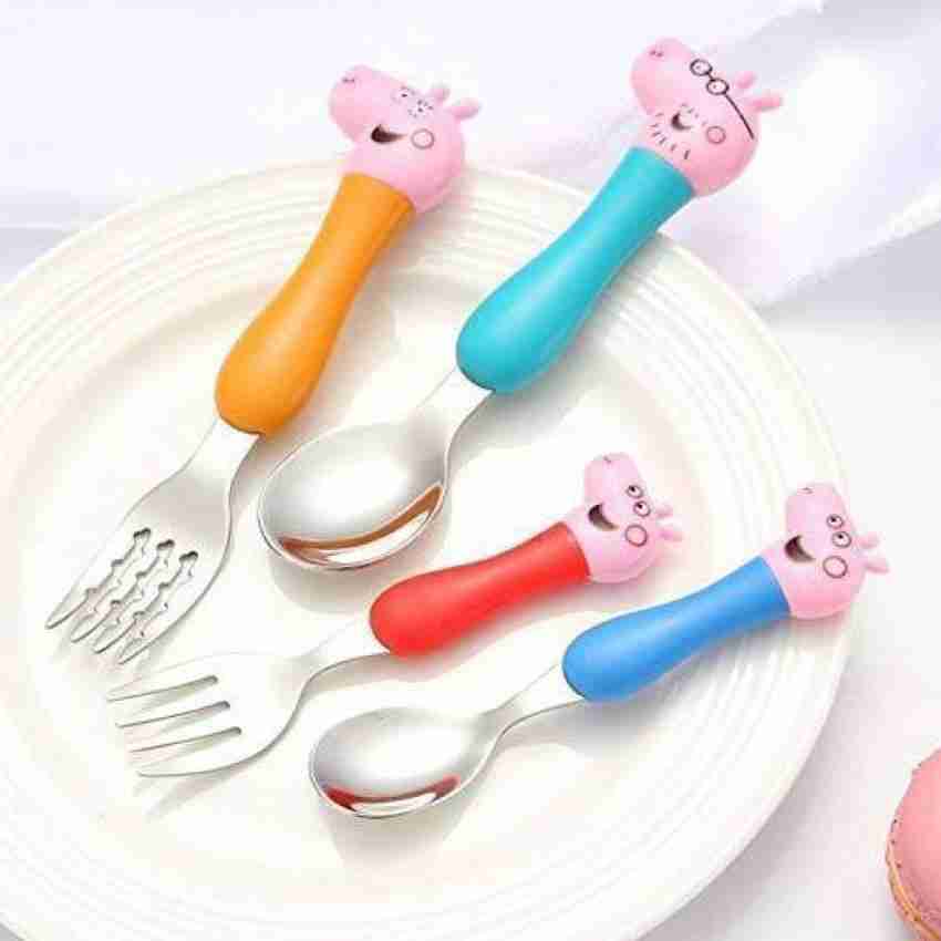 Indian kitchen magic Stainless Steel Peppa Pig Tableware Set