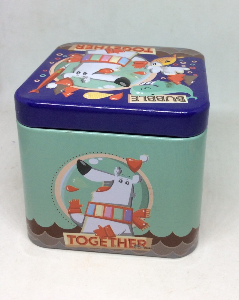 Small Storage Square Tin Box in Coimbatore at best price by Unique