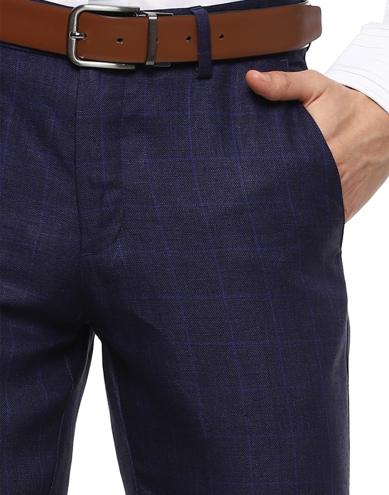 Louis philippe linen trousers  Buy Louis philippe linen trousers online in  India