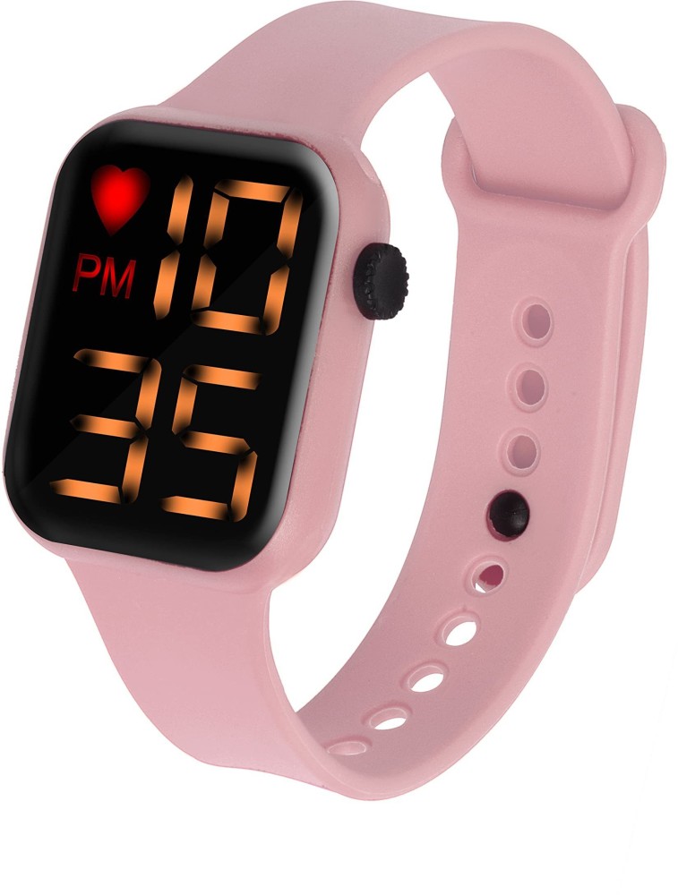 Led watch store pink