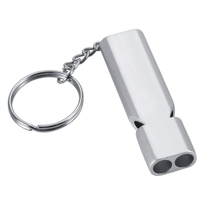 Aluminum safety shop whistle