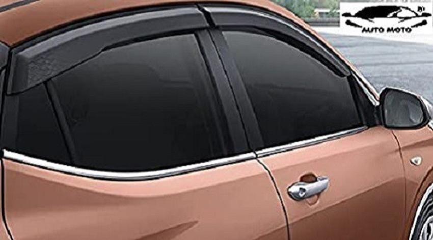 AUTO MOTO Car Exterior Lower Window Garnish Chrome Trim in