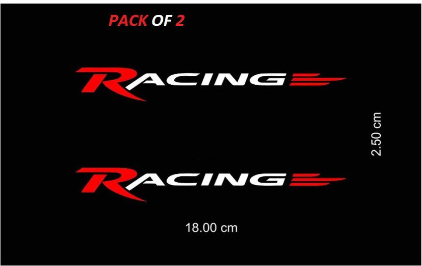 Racing stickers cheap for bike