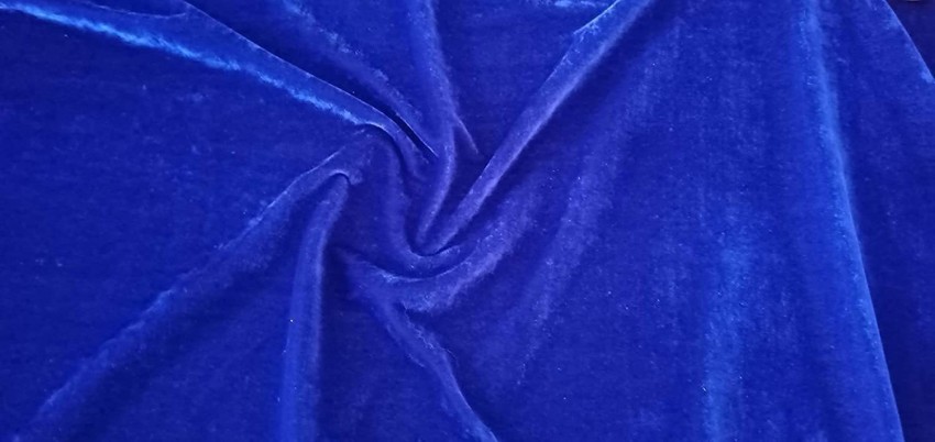 Ganesh Enterprise Stretch Velvet Velour Fabric Decorative Soft Smooth &  Silky Cloth for Home Furnishing, Curtains,Pillows/Cushions and Craft  Material