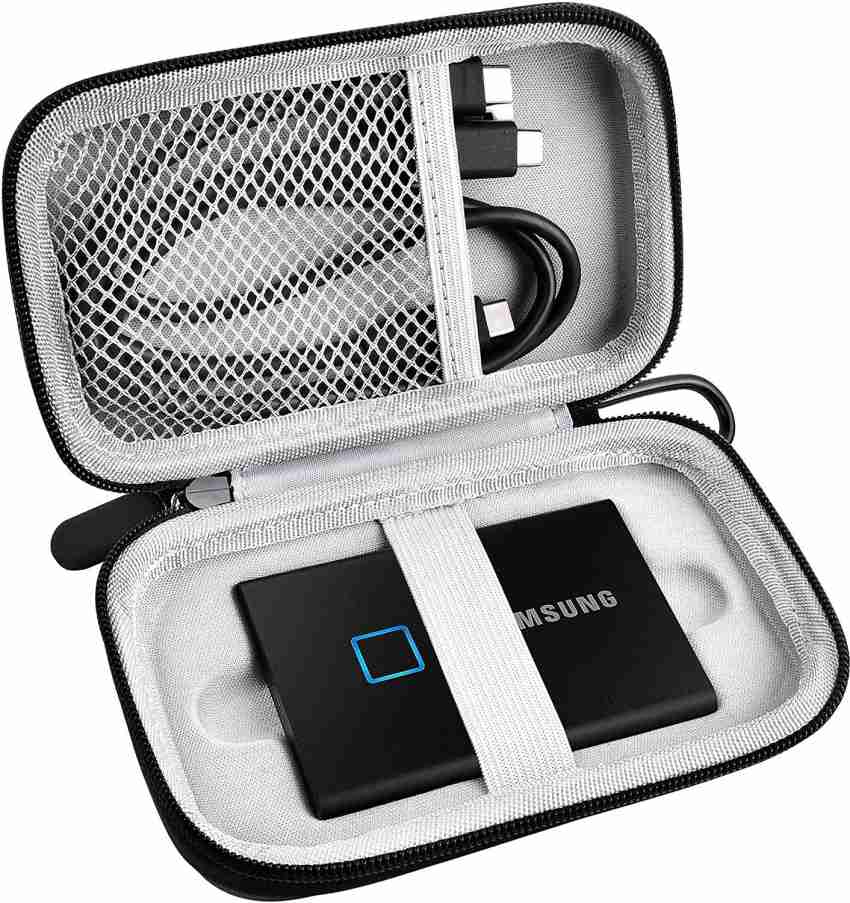 Étui pour Samsung T7/ T7 Touch Portable SSD avec 2 Attaches Housse