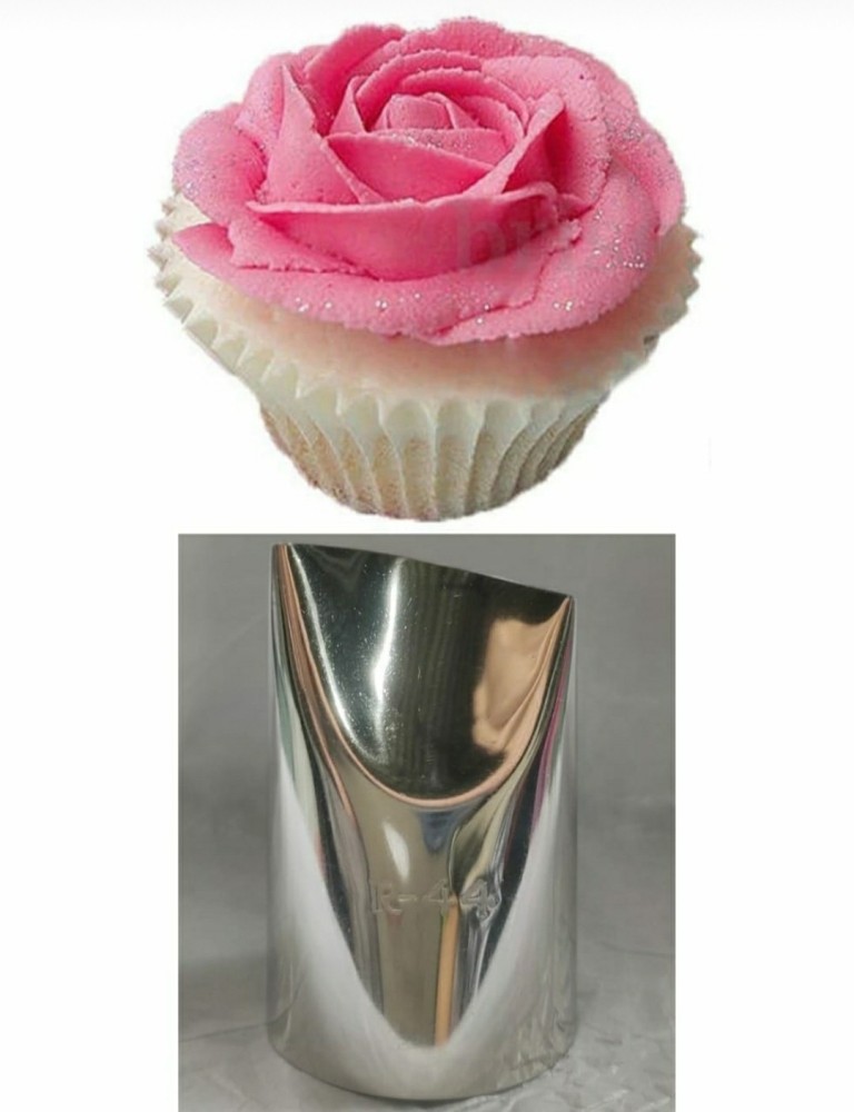 104 - Rose Petal Shape Icing Piping Nozzles Cake Decorating Cake Tips  Bakeware - Bakers Wholesale