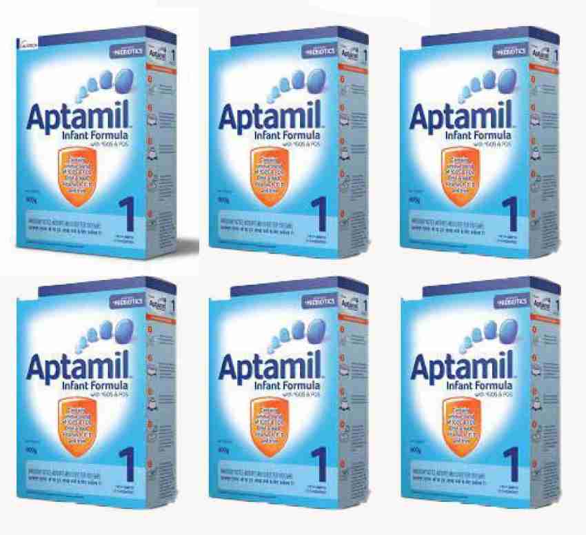 Aptamil 1 400gm rf (0-6 months)(Pack of 6) Price in India - Buy Aptamil 1  400gm rf (0-6 months)(Pack of 6) online at