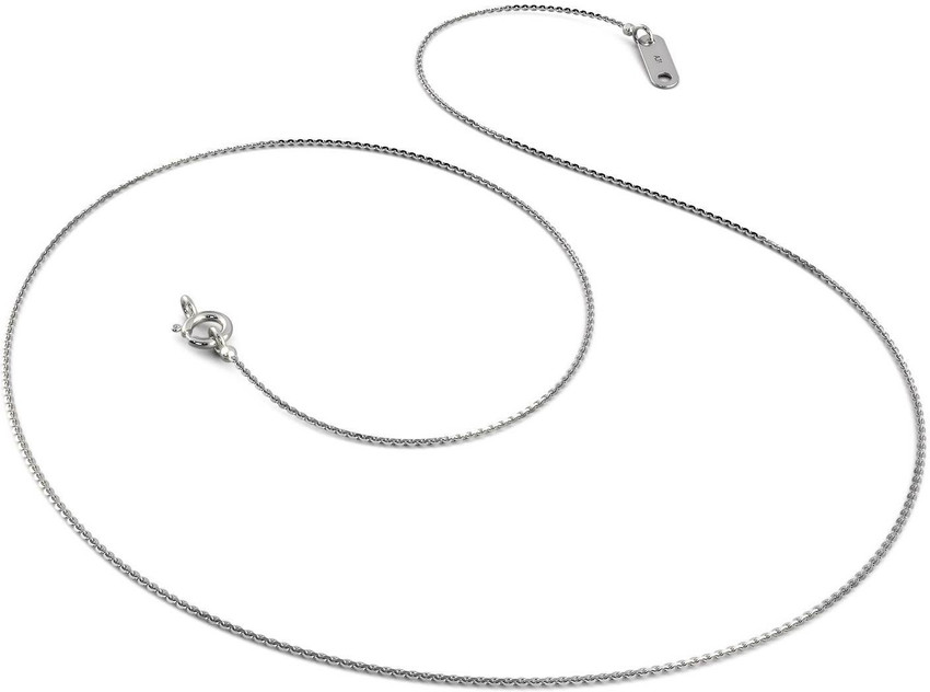 Joyalukkas NT3231 Rope Chain Platinum Precious Chain Price in