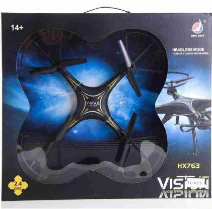 jupitors HX763 Drone Vmax Vision remote control drone 6 Axis GYRO QUADCOPTER HX763 Drone Vmax Vision remote control drone 6 Axis GYRO QUADCOPTER Buy drone toys in India. shop for jupitors products in ...