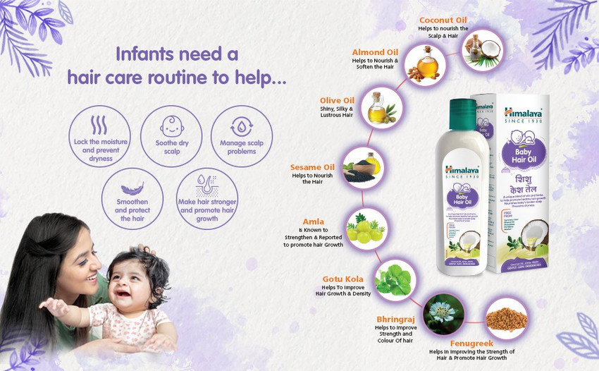 Himalaya baby shop hair oil products