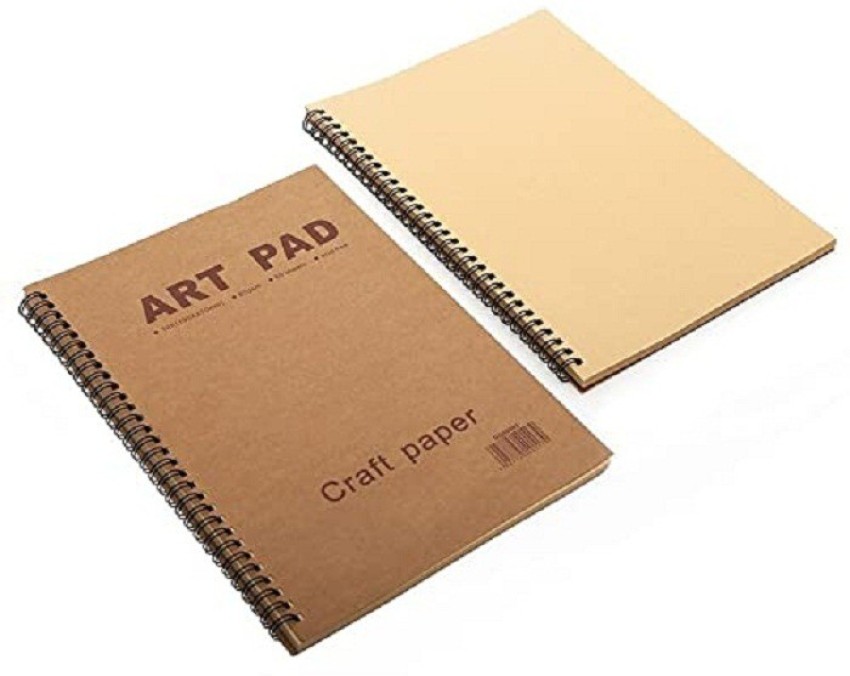 DEZIINE Art PAD 16K 60 Sheets Sketch Book Notebook 80gsm Craft Paper  Stationery Notepad for Painting,Sketching and Drawing Sketch Pad Price in  India - Buy DEZIINE Art PAD 16K 60 Sheets Sketch