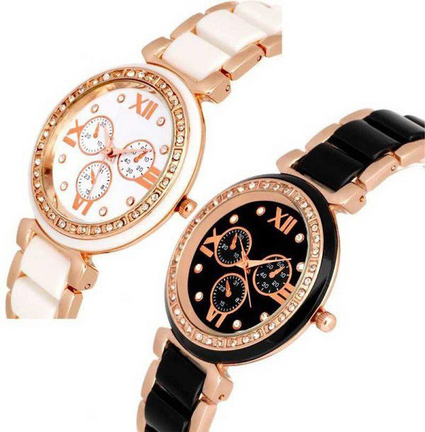 Desire Enterpris Analog Watch For Women Buy Desire Enterpris Analog Watch For Women MOST STYLISH GIRLS LADIES COMBO WITH ROSE GOLD COPPER WHITE ROUND ANALOG DIAL WATCH