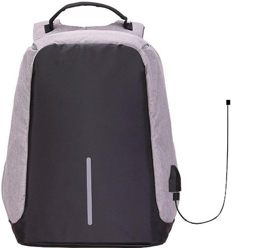 VibeX XI 89 TG Anti Theft Laptop Bag with USB Cable Charger Port