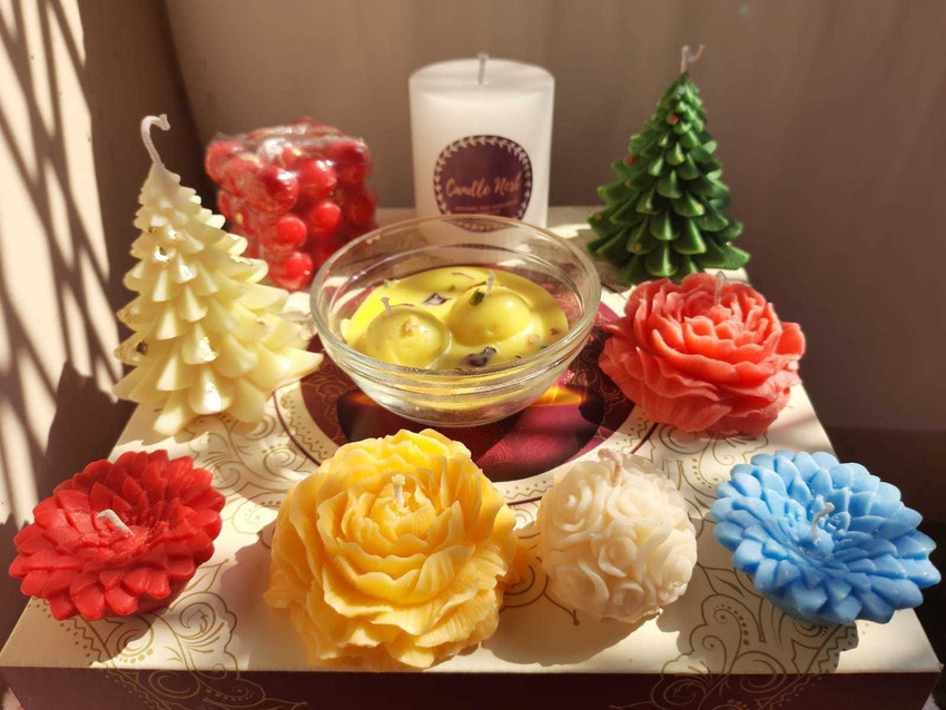 Nest christmas candle hot sale sale
