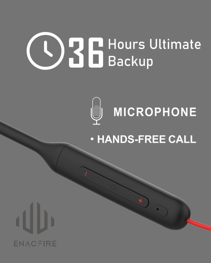 Enacfire E60 Bullets Wireless Z Bass Edition Neckband headphone