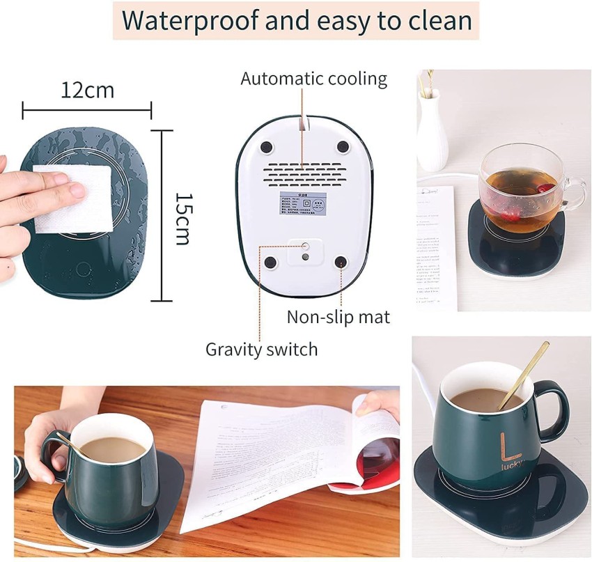 Smart Coffee Warmer - USB Electric Heating Pad for Coffee, Hot