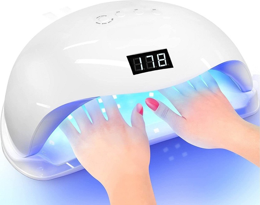 Gel UV LED Nail Lamp,LKE Nail Dryer 40W Gel Nail Polish UV LED Light with 3  Timers Professional for Nail Art Tools Accessories White