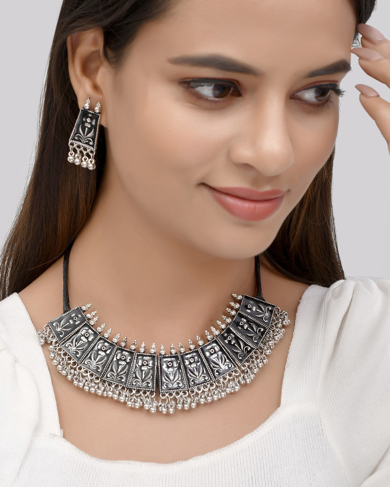 Share 141+ choker necklace oxidised best songngunhatanh.edu.vn