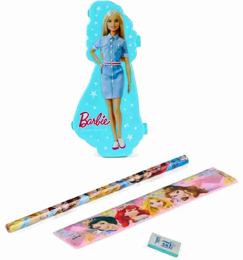 Barbie doll pencil set sale