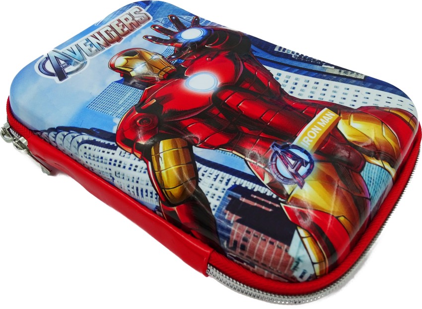  poksi SUPERHERO SERIES-AVENGER PENCIL BOX FOR KIDS, PENCIL BOX  FOR BOYS, MULTIPURPOSE WITH LARGE CAPACITY TO CARRY ALL STATIONERY, WITH  ZIPPER LOCK