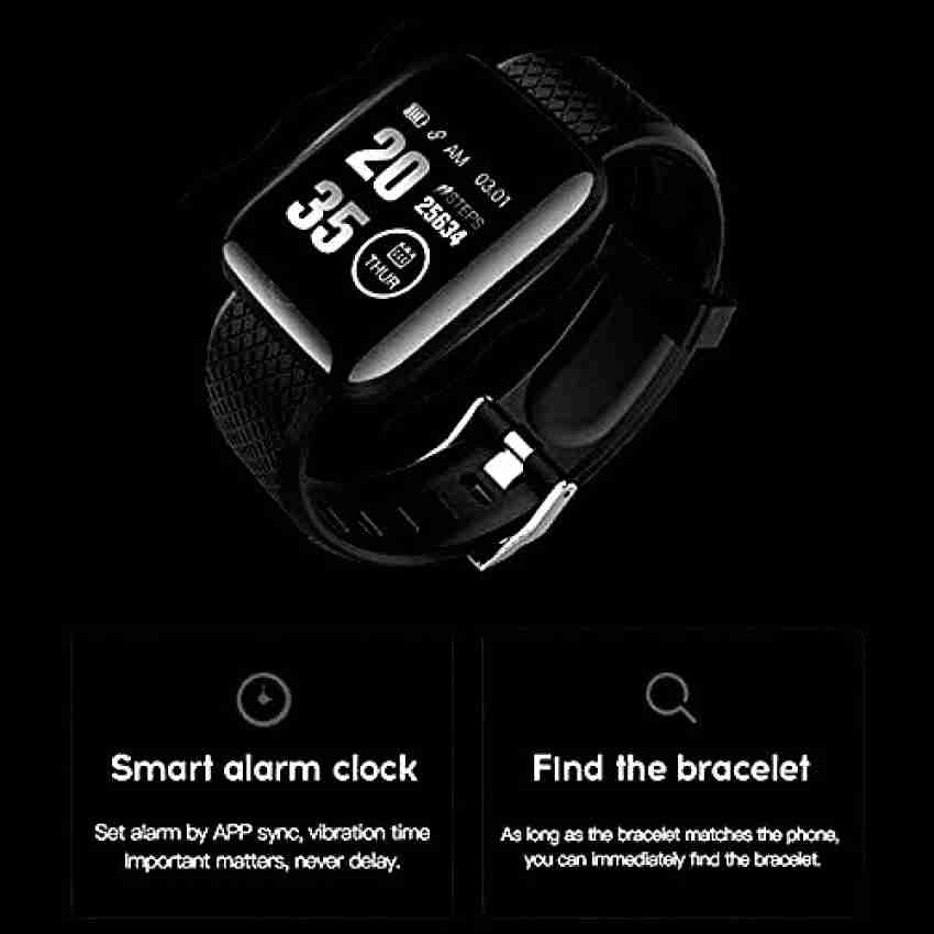 MorningVale 2022 Latest ID 116 IP68 Waterproof Touch Screen Fitness Tracker  Watch Heart Rate Monitor Blood Oxygen Smartwatch for Android Phones and