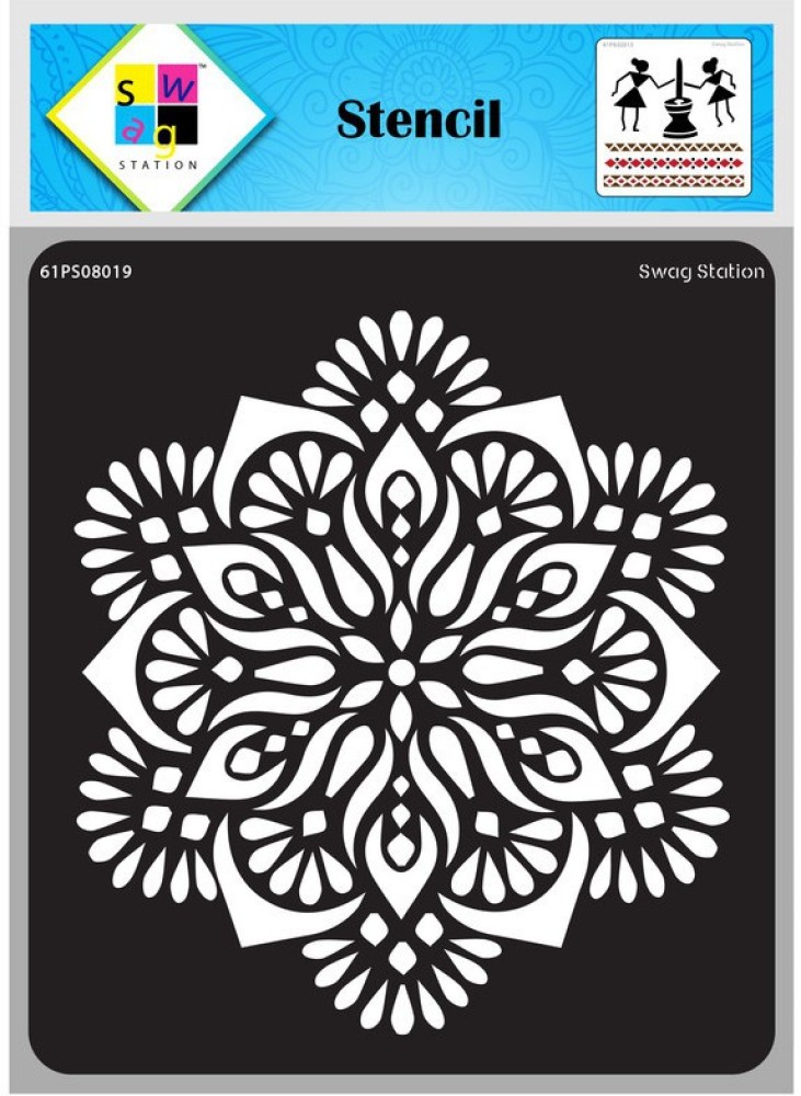 SWAG STATION Mandala Art Kit Craft Materials for Mandala Art