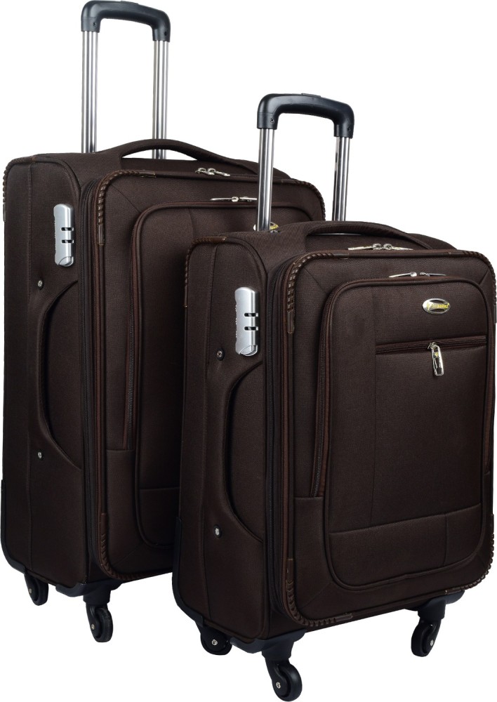 Buy STUNNERZ Soft Body Set of 3 Luggage Trolley Bag Travel Bags