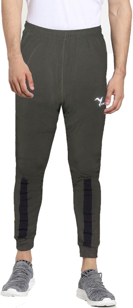 BODYACTIVE Solid Color Men's Track Pants