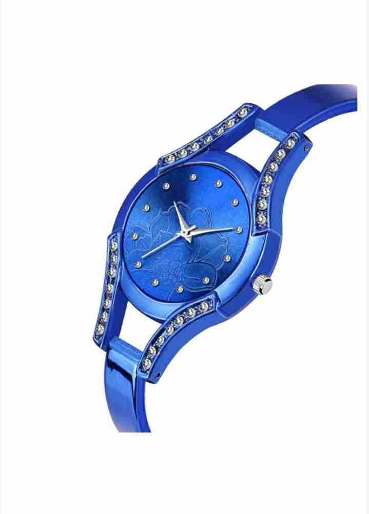 MAGNETO Jupiter Black Silicone Blue Wristwatch – Magneto Watch