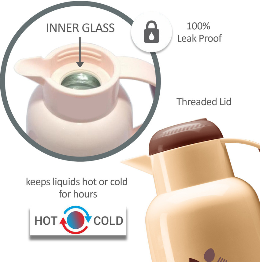 Flask with glass inside discount