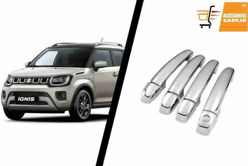 Accessories cart MARUTI SUZUKI IGNIS CHROME CATCH COVER Car Grab Handle Cover Price in India Buy Accessories cart MARUTI SUZUKI IGNIS CHROME CATCH COVER Car Grab Handle Cover online at Flipkart