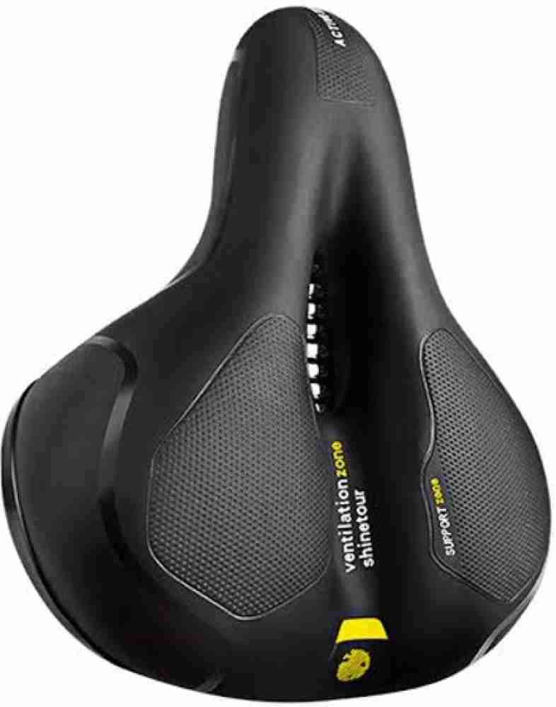 RESHNE Comfortable Bicycle Seat Double Spring Design