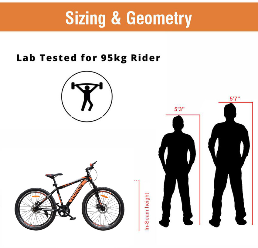 Trek bike orange outlet and black