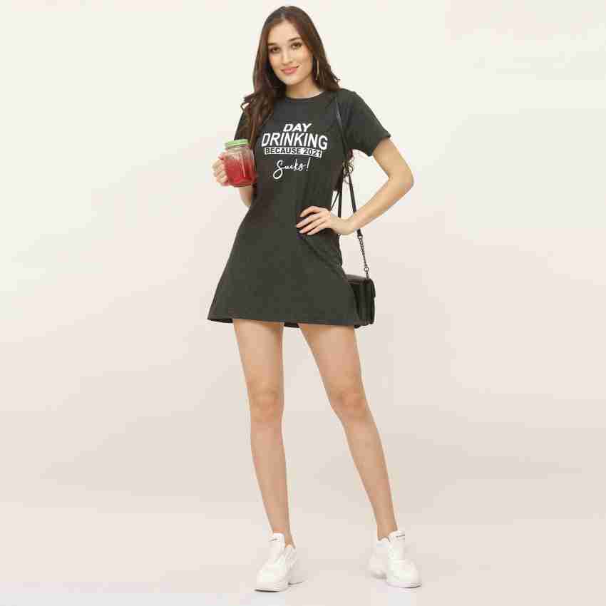 Shein t 2024 shirt dress