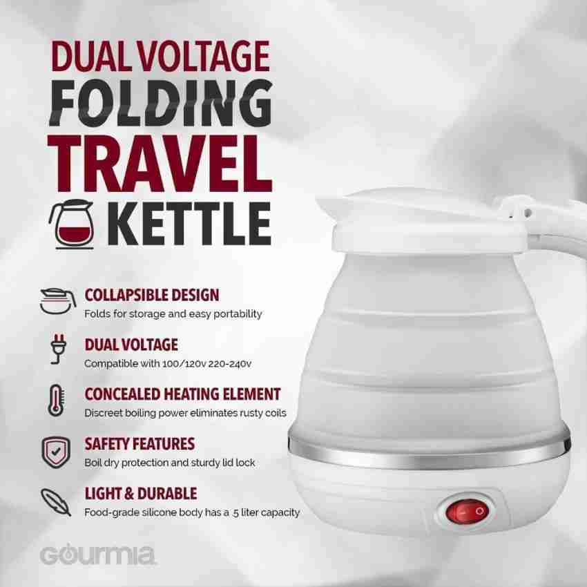 Gourmia Travel Foldable Electric Kettle